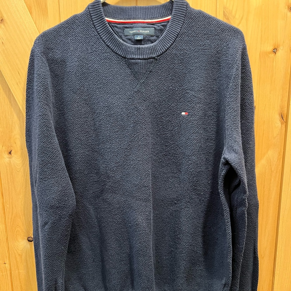Tommy Hilfiger Navy Blue Sweater
